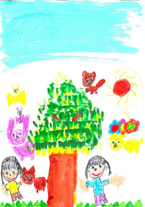 緑化活動啓発ポスター　入賞作品