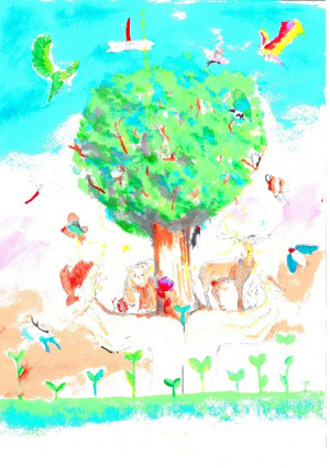 緑化活動啓発ポスター　入賞作品